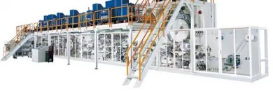 La imagen 5 de la Empresa FABRICANTE CO., LTD DE LA LÍNEA DE PRODUCCIÓN DE PAÑALES DNW Máquinas, Herramienta Y Motores en Montevideo MO